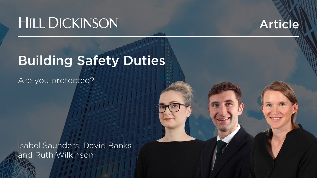 As the regulations and industry changes under the Building Safety Act 2022 continue to come into effect, there are many issues which the construction industry needs to consider and familiarise itself with to ensure a smooth transition to the new regime. Isabel Saunders, David…