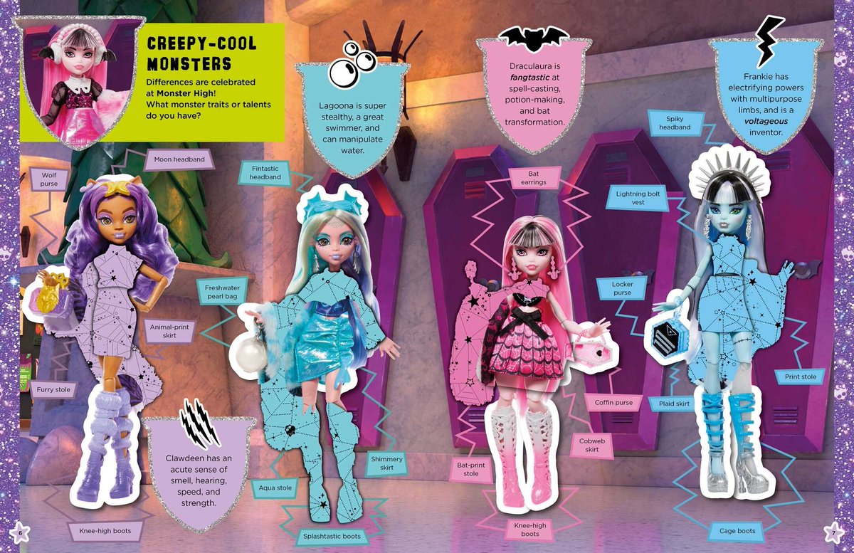 Dreamy_Twyla's tweet photo. Monster High: Dress-Up Sticker Book (1/2) #MonsterHigh https://t.co/xOqExGSEx8