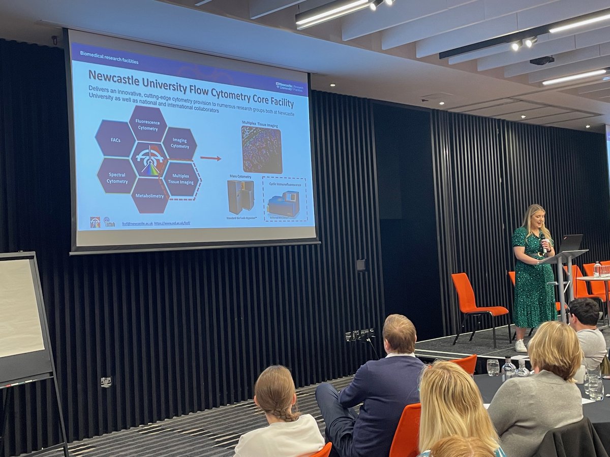 “It's important that we can ensure that integrating new technology into a #corefacility is validated efficiently and that it's accessible,” says @BethanyH_NCL at #TSNConf24. @NewcastleFCCF @UniofNewcastle