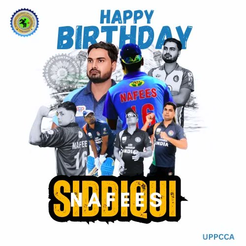 Many many Happy returns of the day. Abdul Nafees Siddiqui 
#uppcca #divyangfoundation #DCCBI #bcci #upca #csdsaharacricketacademy #happybirthday #happycelebration
