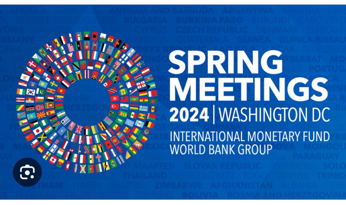 This week marks the spring meetings of the #IMF and #WorldBank Group. Global leaders, from central bankers to civil society representatives, converge to shape our economic trajectory.