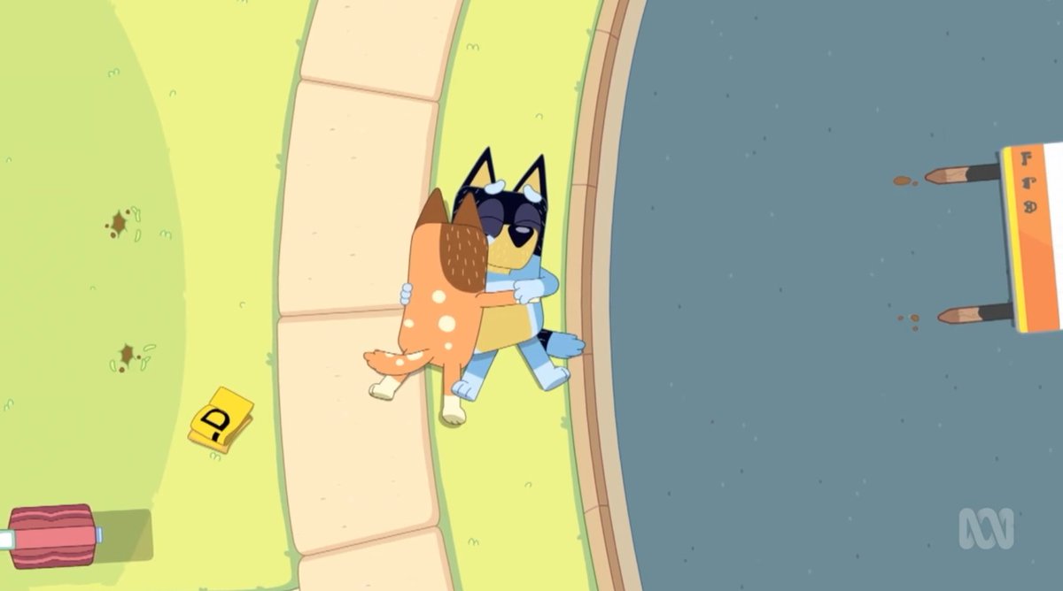 #BlueyTheSign had no right to be this good. 

If you haven't seen this masterpiece yet, do yourself a favour and give it a watch. And have something to wipe the tears by your side.