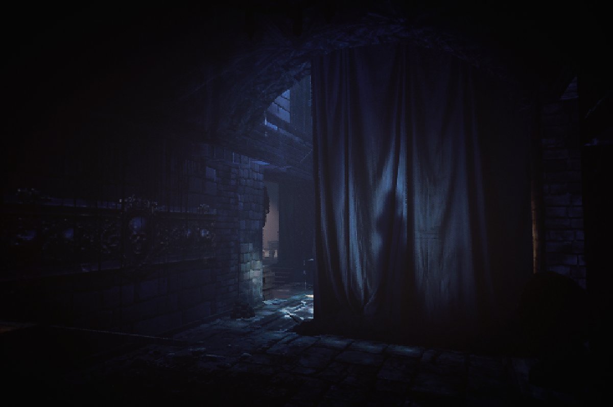 Will you be scared of something like this in a game?
#horrorgame  #gamedesign  #indiedev  #scary  #atmospheric #PaintedInBlood