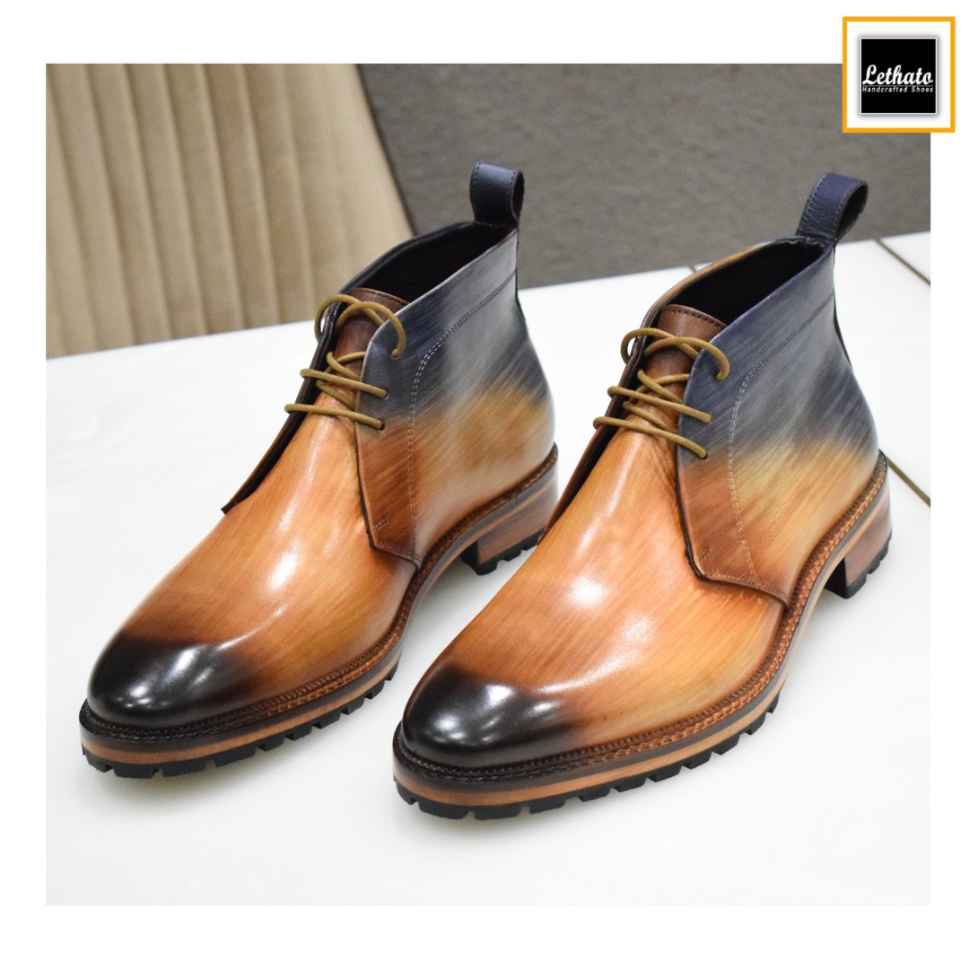 lethatoshoes's tweet photo. Elevate your style with timeless elegance in the CLASSIC CHUKKA BOOTS - TAN by Lethato. These versatile boots add a touch of sophistication to any outfit.
.
.
.
#formalshoesformen #blakestitch #formalboots
#casualboots #bootscollection #mensboots #lethatoshoes #menslook #lethato https://t.co/dam9Um84u4