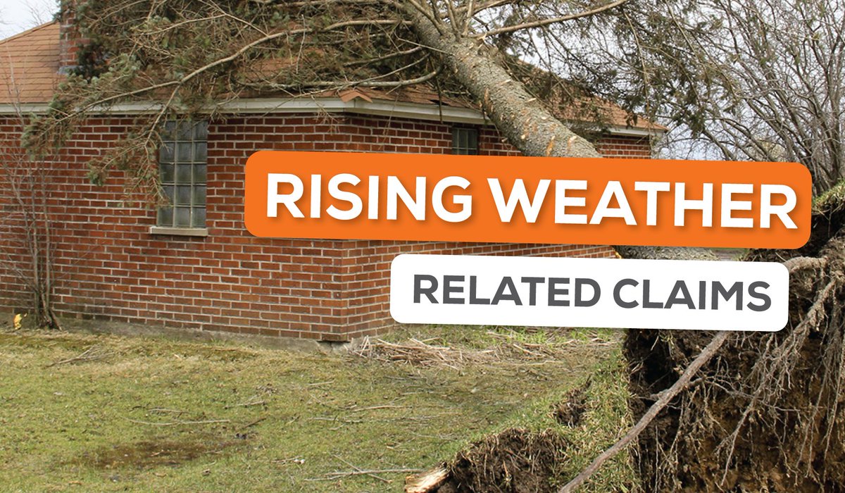 As weather patterns grow more unpredictable, it appears that the number of weather-related claims is on the rise. ⛈️ 🔗Read our latest blog post here: aspray.com/weather-relate… #Weather #StormDamage #ClimateChange