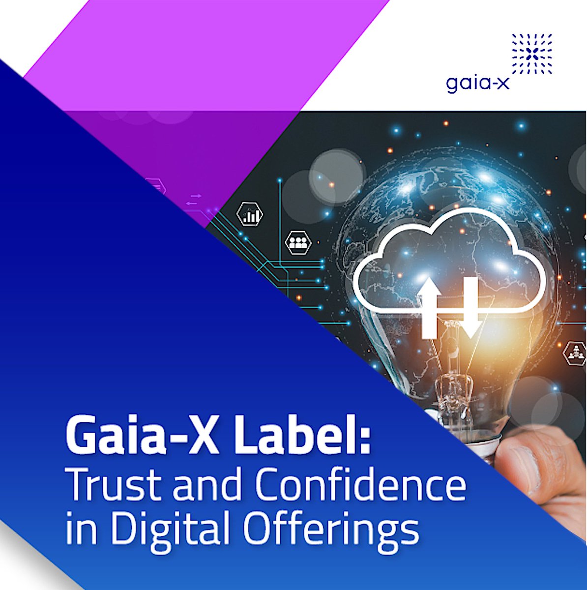 Vertrauen ist ein wichtiger Motor für die digitale Transformation und die Entwicklung der Datenökonomie. Künftig helfen die #GaiaX Label dabei, vertrauenswürdige und sichere digitale Services besser zu erkennen! Mehr Infos unter🛡 gaia-x.eu/wp-content/upl…