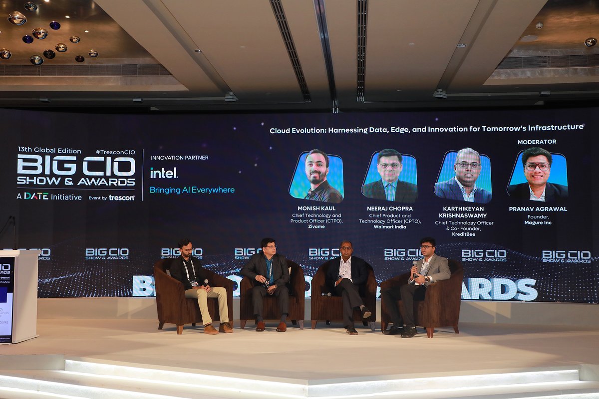 Live from the Big CIO Show and Awards, the Cloud Evolution Panel Discussion: 'Harnessing Data, Edge, and Innovation for Tomorrow's Infrastructure.

#BigCIOShow #CloudEvolution #DataEdgeInnovation