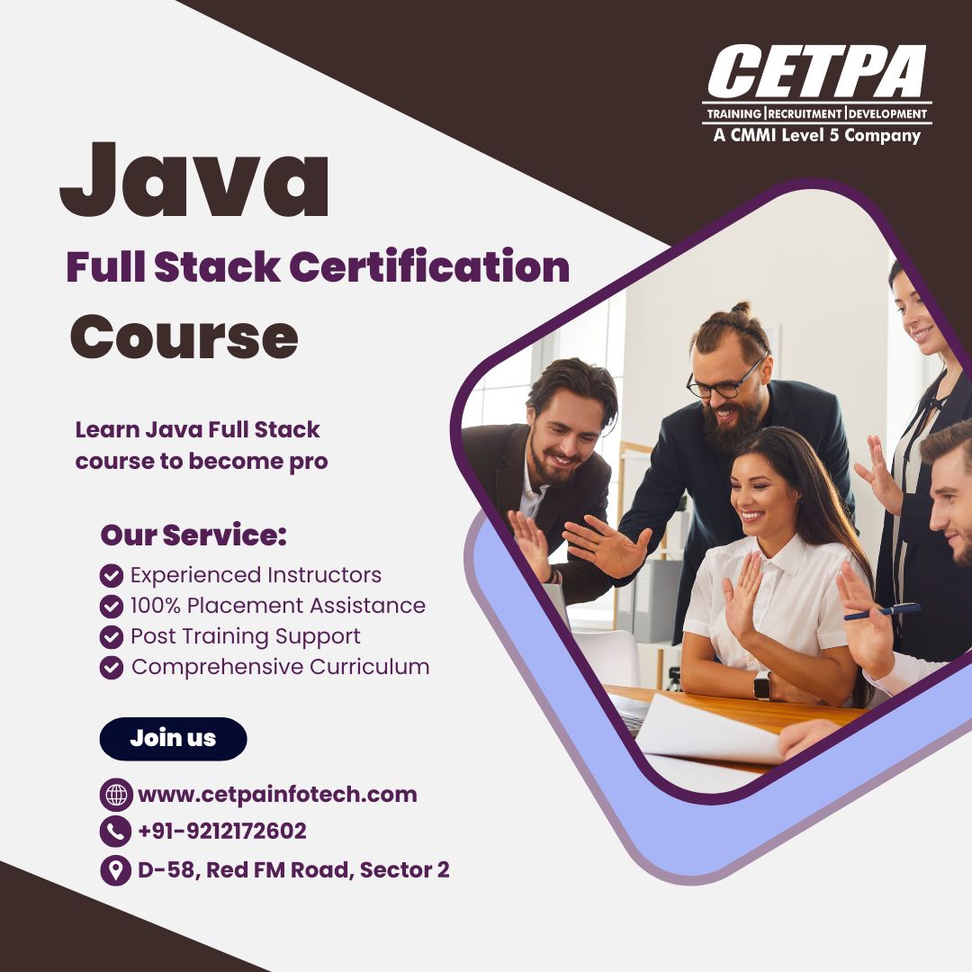 sanyasharma596's tweet image. Achieve proficiency in Java Full Stack Certification Course! 

Join our Java Full Course and unlock the potential.
📧 Call us: +91-9212172602
🌐 Learn more at: cetpainfotech.com/technology/ful…

#javafullstackcourse #javafullstackonlinecourse #javafullstackcertification