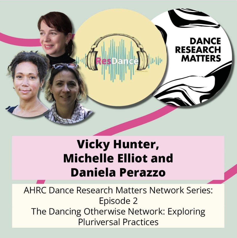 🎉ResDance by has launched the second episode of the podcasts Dance Research Matters Networks series. Listen here: podcasters.spotify.com/pod/show/resda…