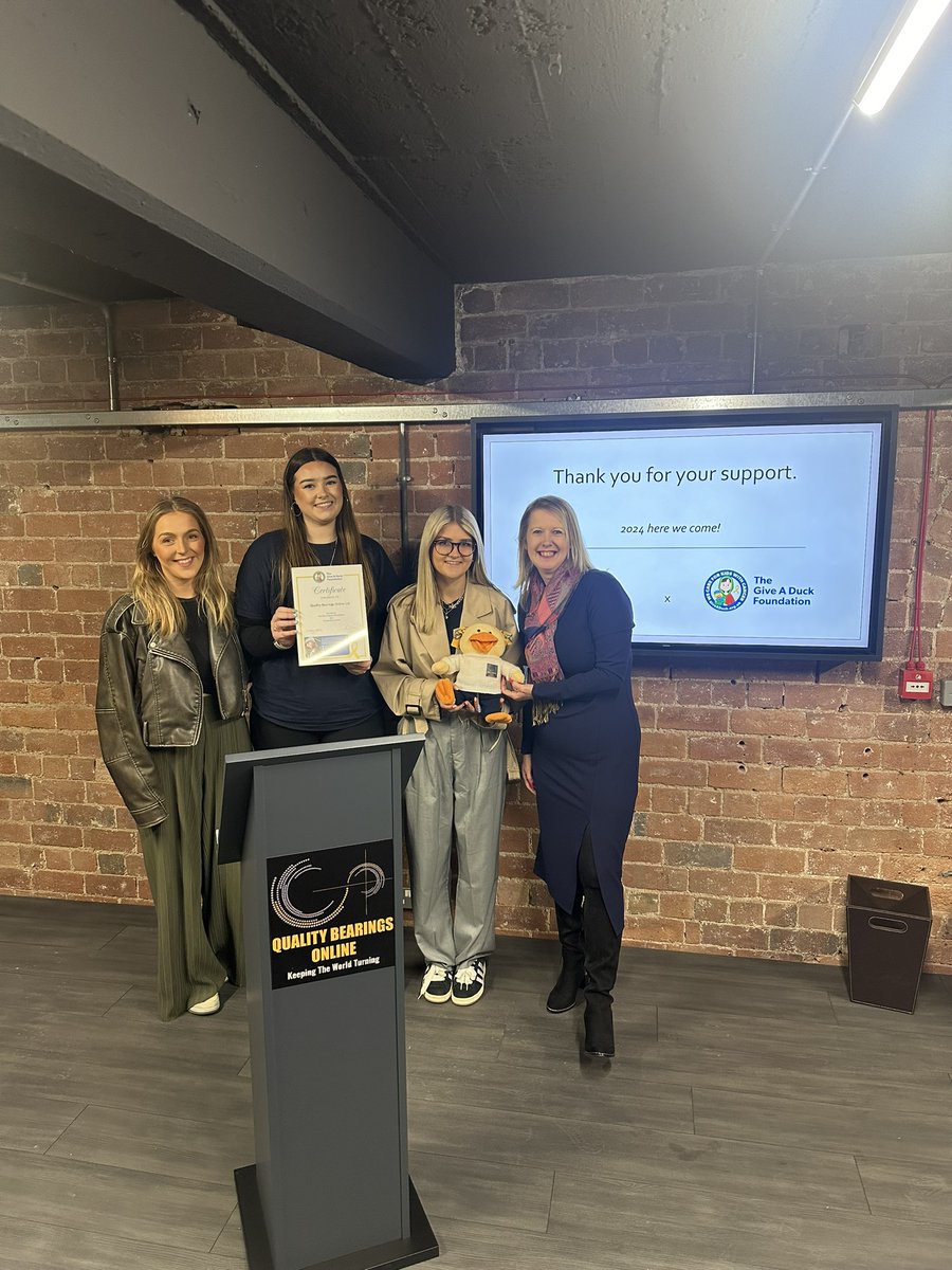 QualityBearings's tweet photo. We're pleased to announce that we have officially become a corporate partner for The Give A Duck Foundation! Give A Duck is a charity that provides Chemo Ducks to children diagnosed with cancer throughout the UK. Keep an eye out for more updates... π€
#QBOL #giveaduck #charity https://t.co/0aV80IsRTh