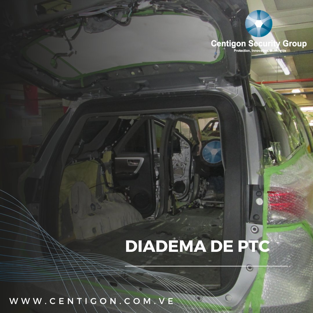 CentigonVzla's tweet photo. La diadema de la puerta trasera central minimiza el riesgo o gap balístico que se encuentra entre el marco de la compuerta trasera y la carrocería del vehículo. Está hecha de acero balístico tapizado del color de la tapicería del vehículo.

#diademaptc #blindaje https://t.co/5uc9L50grf