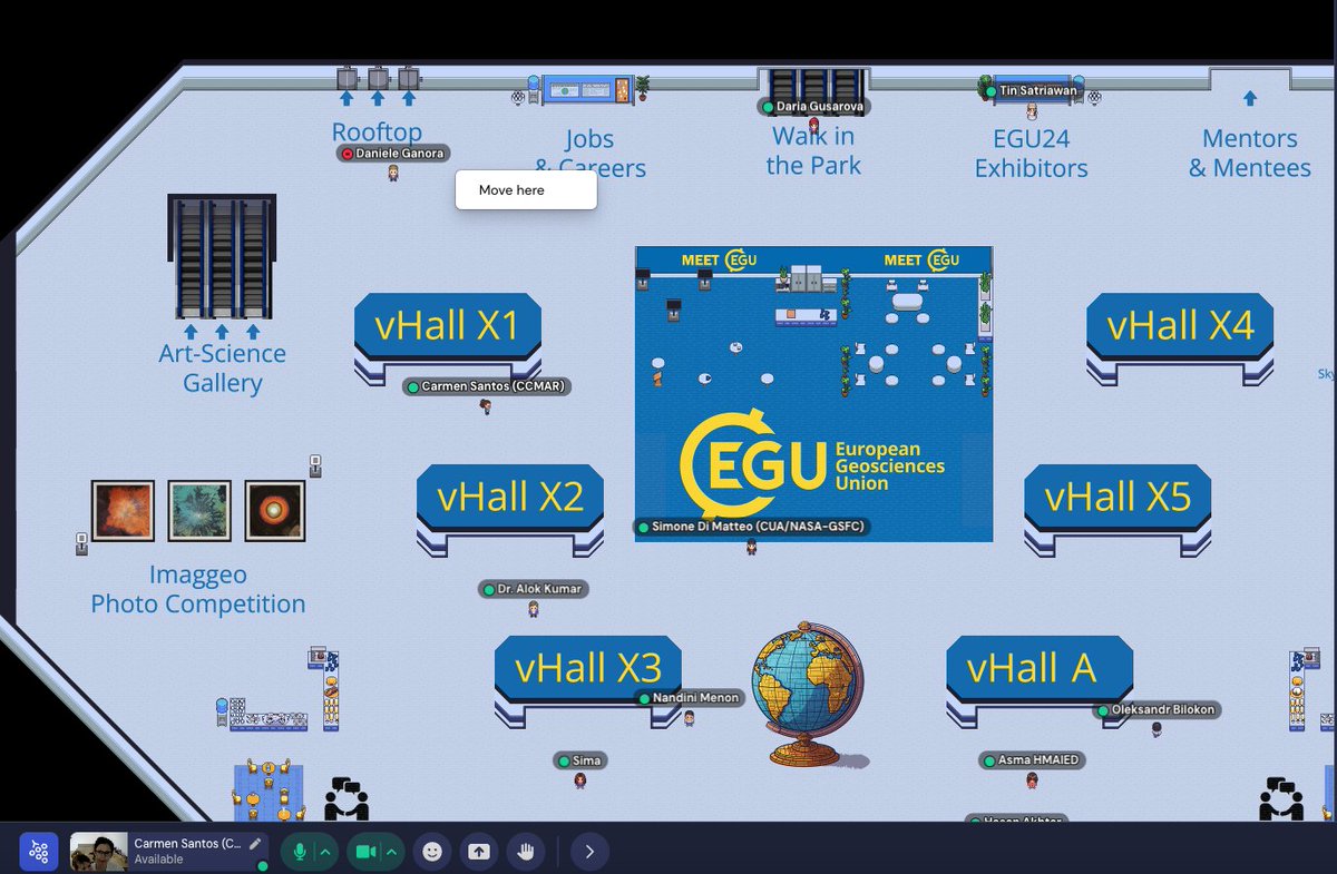 This is cool! Joining EGU from home :-) 30 minutes left for our virtual poster session BG4.1 - Vegetated coastal ecosystems: Bridging disciplines to understand Blue carbon dynamics under global change #EGU2024