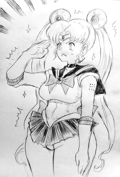 うさぎちゃんセーラー服=海軍説…!?🤩
海の男の艦隊勤務
月月火水木金金〜♪🥹
(いや女やろがい😇) 