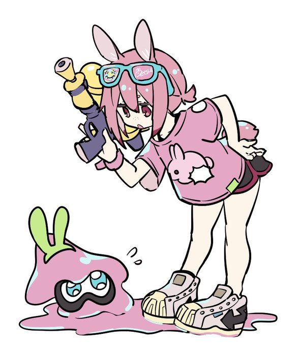 ピンクなうさぎ派 