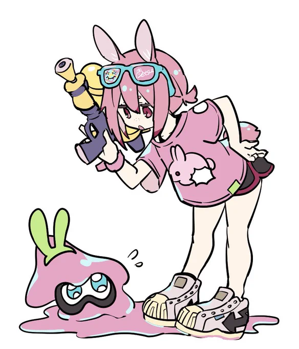ピンクなうさぎ派 