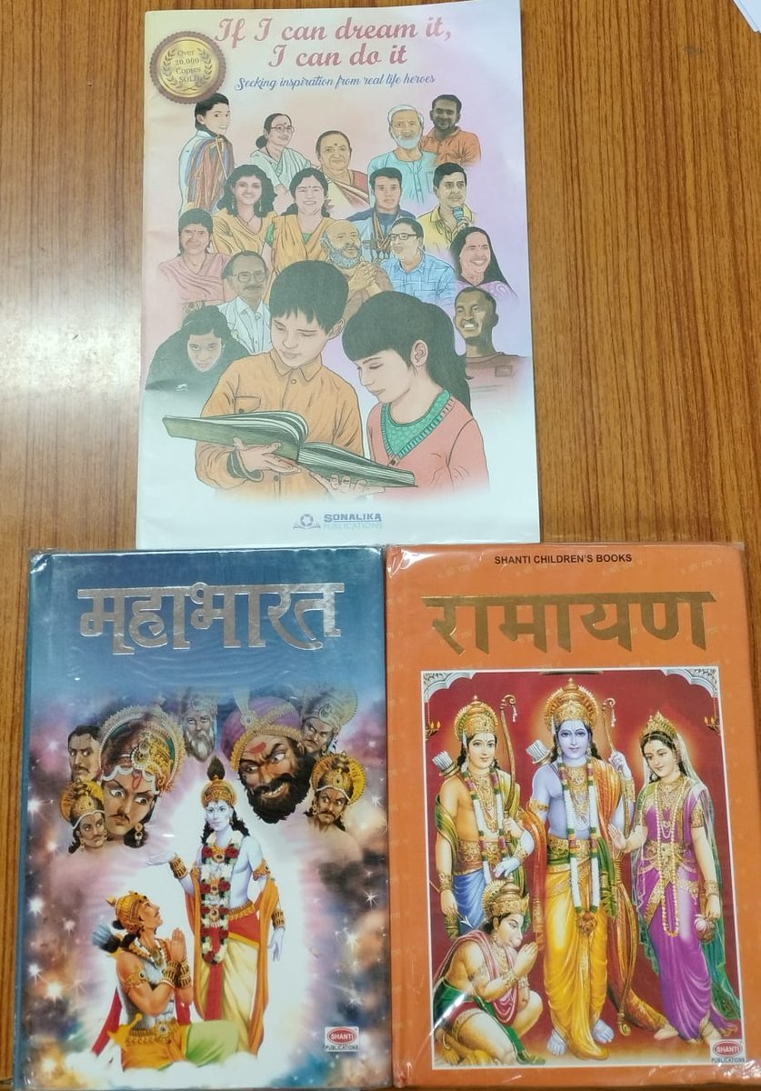 sdskv2128019's tweet photo. In order to inculcate reading habits among Students, ⭐Volunteer  Dr Latika Bhalla Sr Consultant Adolescent Paediatrician at SGRH , donated books for School library. This was under the aegis of Gali Pathshala ( Regd NGO ) @VidyanjaliDelhi @LatikaBhalla1 https://t.co/w9B7YoRo1r