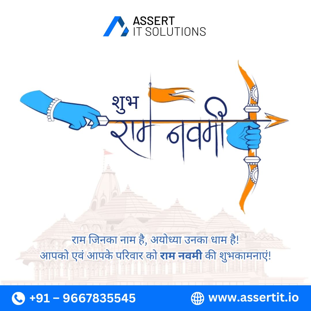 assert_it's tweet photo. On this holy day of Ram Navami, may it remove all troubles from your life.

#RamNavami #assertit #SoftwareDevelopment https://t.co/lS3z6ILo3m