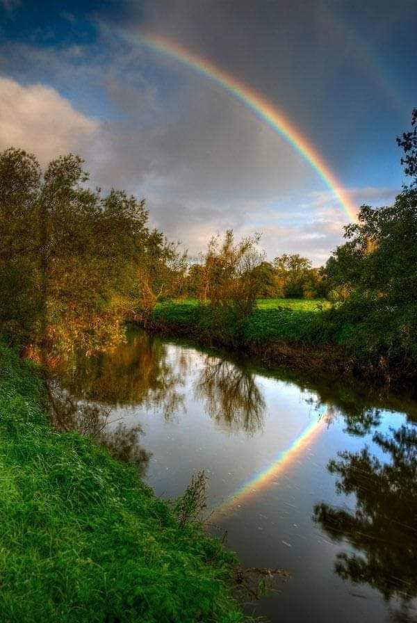 Have a Blessed Day All 🕊
#GodsGotUrBackAlways
#ShowSomeKindness 
#BeABlessing #BeAFriend 
I do set my bow in the cloud, and it shall be for a token of a covenant between me and the earth.
Genesis 9:13  KJV