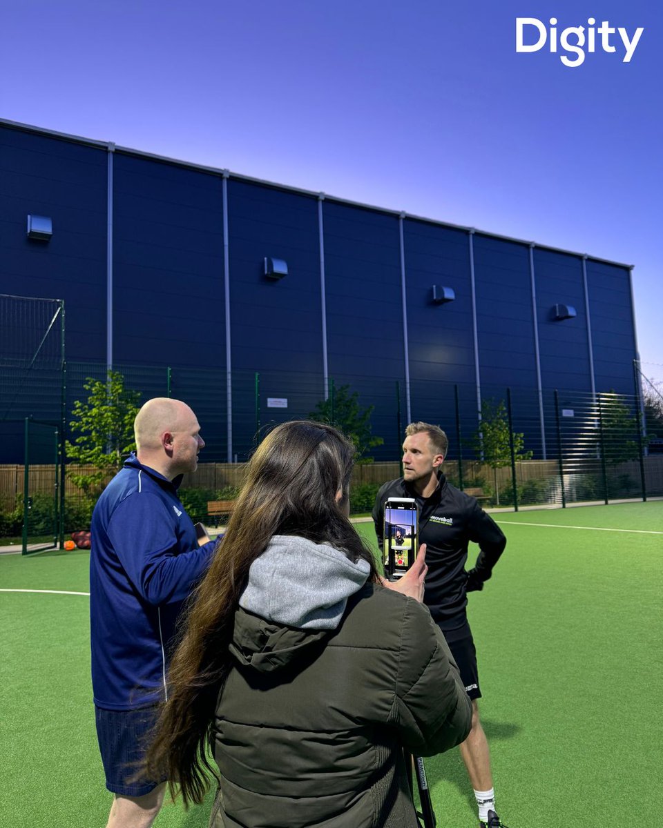 Yesterday evening we captured Moveball’s opening session, helping bring their socials and website design to life! 📸

We loved being a part of their opening session and seeing the coach and participants in action on the pitch ⚽

#Digity #ContentCreation #DigitalMarketing