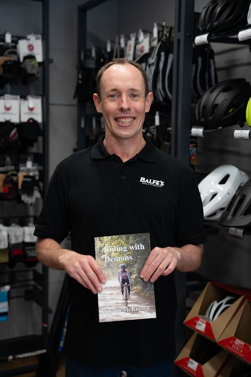 Shaun is a London 2012 Paralympics Silver Medalist, and also works in our Dulwich store! Find out more about his journey in his new book: loom.ly/BKSO0ro He'll also be at our #RideReady event at Waterloo on Thursday evening, why not pop down and grab a signed copy!