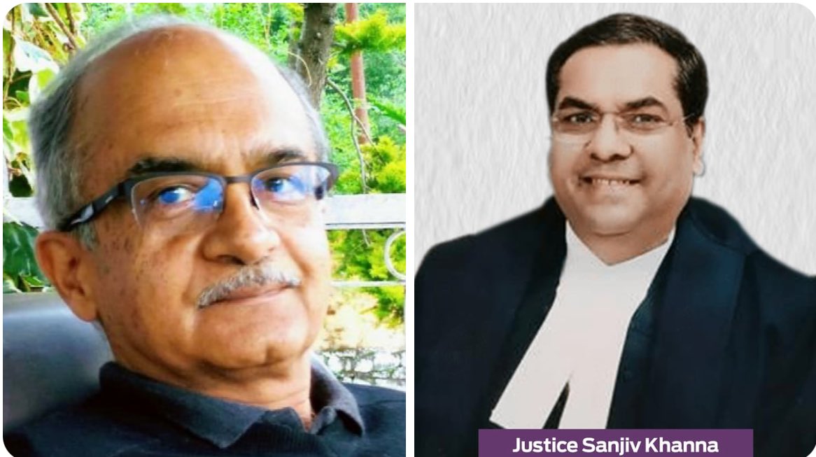 Last Line By Hon’boe Judge😀
Prashant Bhushan to Supreme Court- 'Most European countries that had opted for voting thru EVMs have now returned to the paper ballots'.
JUSTICE KHANNA- 'We are in our 60s,We all know what happened when there were ballot papers, we have not forgotten,…