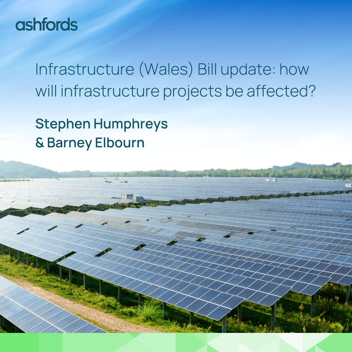A final form of the Infrastructure (Wales) Bill, which proposes a new process for infrastructure consenting in Wales, has been published. It is expected that it will proceed to Royal Assent. Learn more about what is changing:  ashfords.co.uk/insights/artic…

#WelshLaw #PlanningLaw