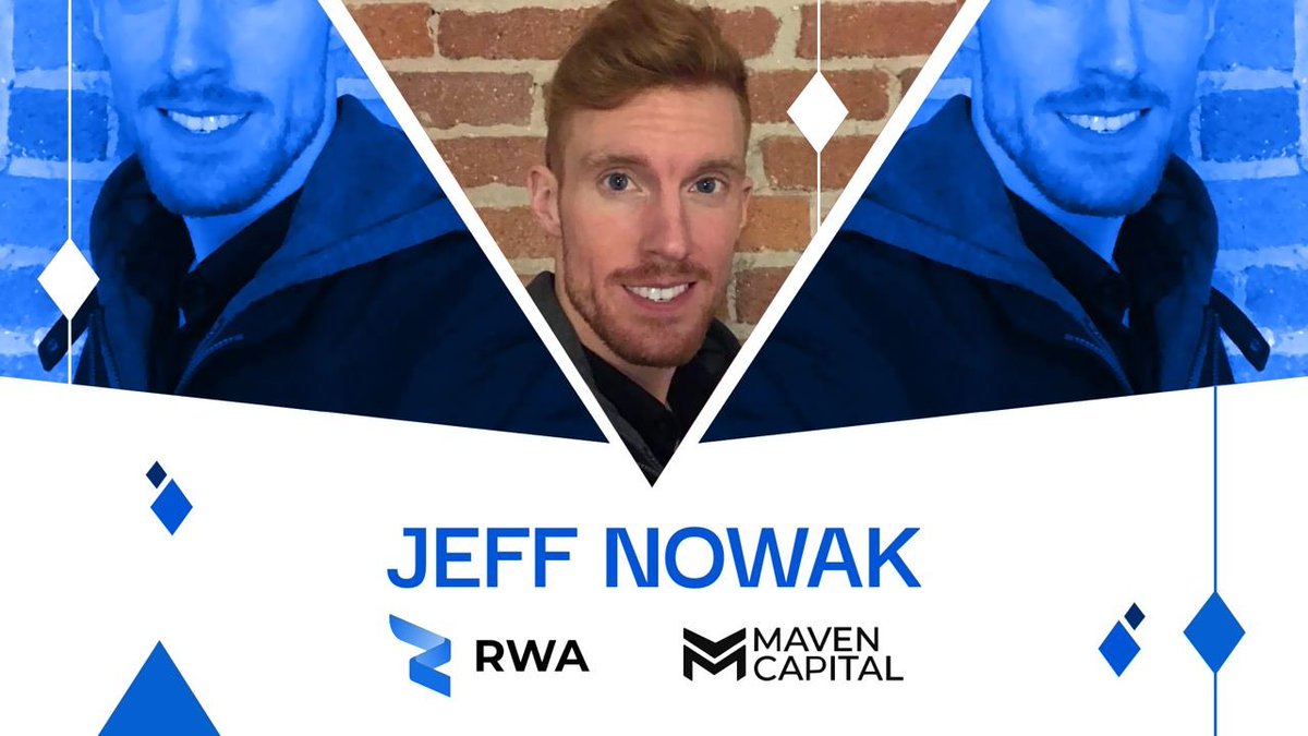 Huge News Today!
 
We're thrilled to welcome Jeff, founder of <a href="/mavencapitalio/">Maven Capital</a>, as the newest addition to the RWA Inc. advisory board! 🤝

Jeff is a pioneer in the AI, IoT, and Web3 sectors. He has secured a reputation for quality and has led several successful blockchain