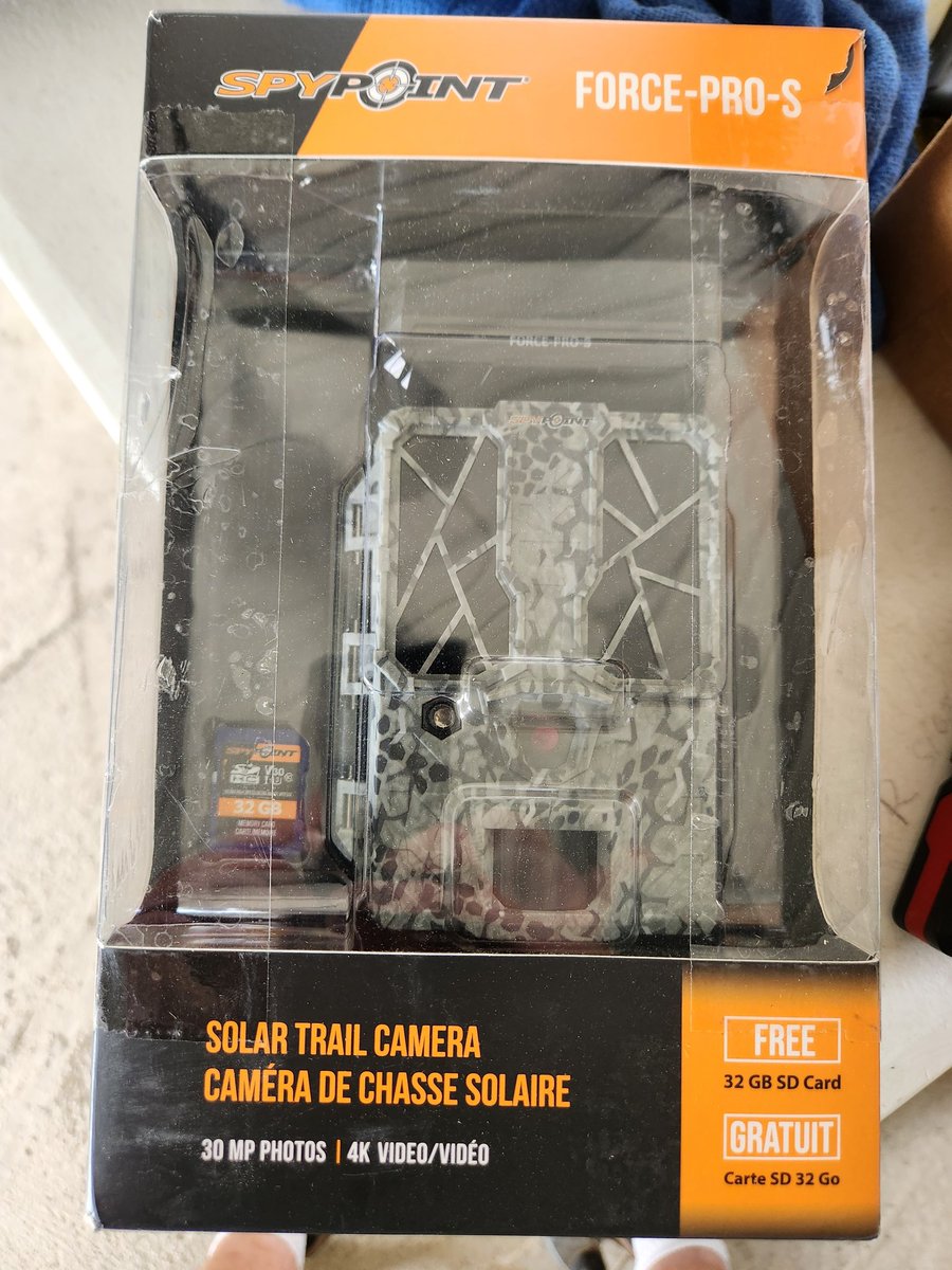 1DeplHonkey's tweet image. GM ☕️ i finally broke down and bought an up to date trail camera that records video. #Spypoint