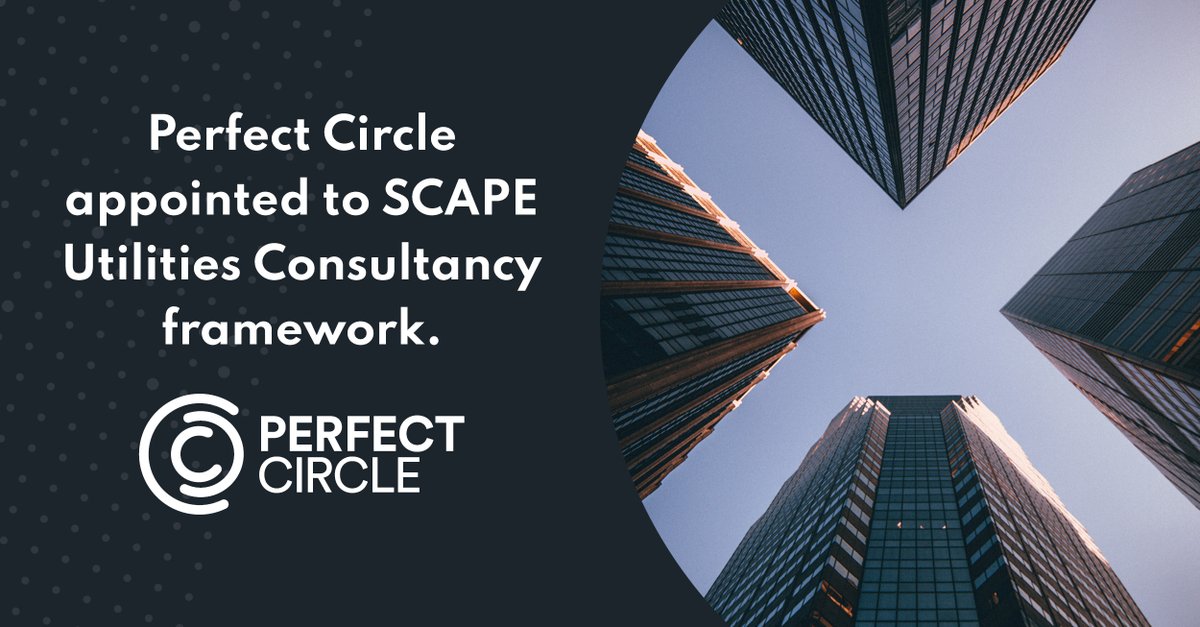 Perfect Circle has been appointed to lead the new £750m SCAPE direct award Utilities Consultancy framework across England, Wales, and Northern Ireland, as well as a dedicated £500m framework for Scotland. 👉perfectcircle.co.uk/news/perfect-c… @Perfect_Circle_ @Scape_Group #TeamSCAPE