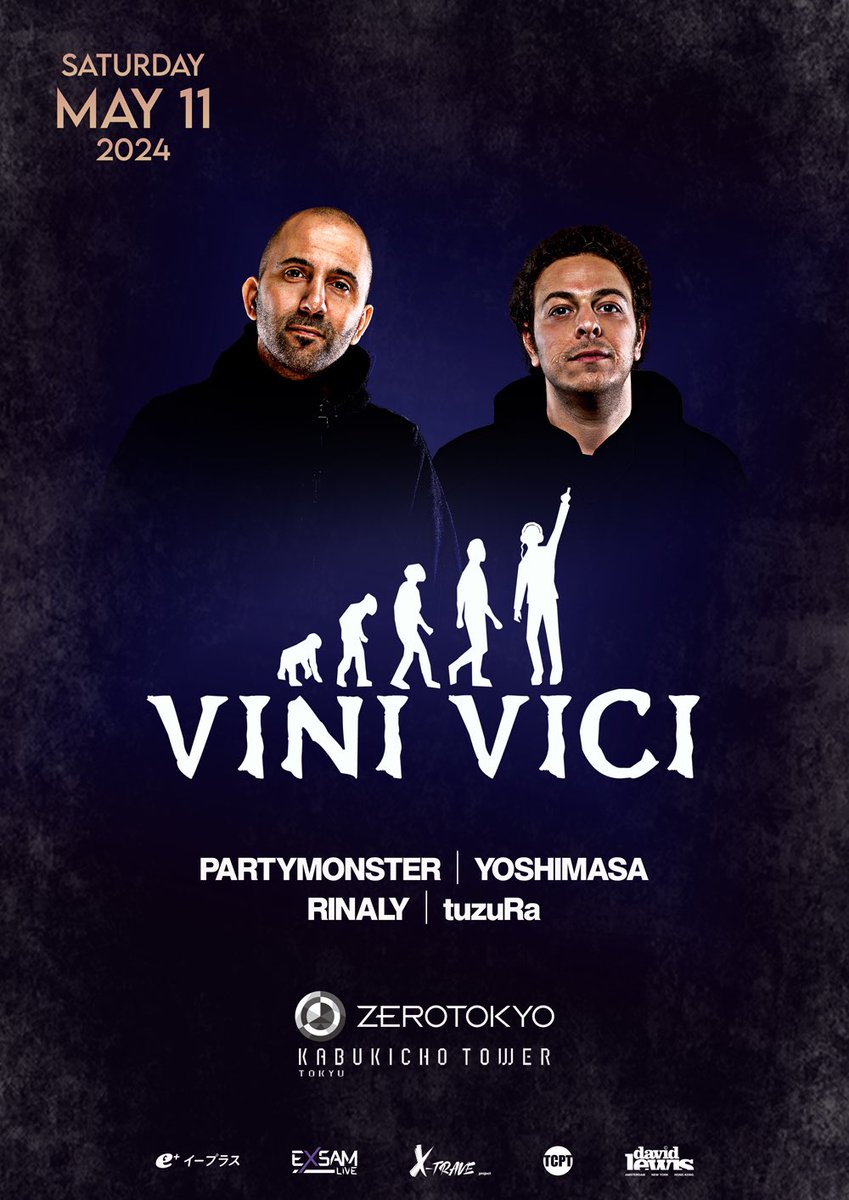 mako__428's tweet photo. 🗓 2024/5/11(SAT)
⏰ 23:00〜
🗺 @ZEROTOKYO_JAPAN

👽👽 VINI VICI来日公演 👽👽

来月5/11にZEROTOKYO
ENTERフロアにてテクノやります🎧

久しぶりの出演で楽しみﾜｸﾜｸです
ぜひ遊びにきてください🚀🌏💫 https://t.co/Gjm53Gncpe
