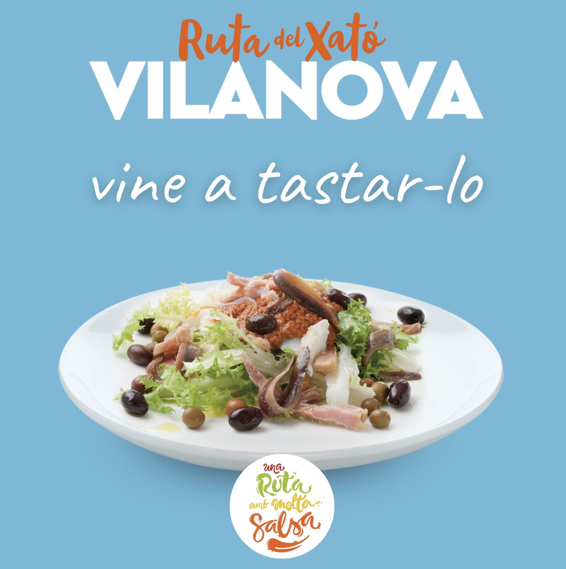 El xató 🥗 🍷 un plat lleuger i alhora, intens, refrescant i molt saborós. Vine a tastar un dels millors xatons de Vilanova i la Geltrú, a un dels restaurants acreditats per la Ruta del Xató. rutadelxato.com/poblacio/vilan…