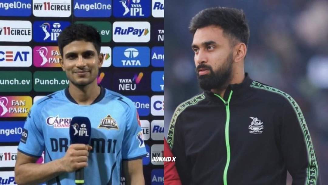 Both are 24 years old youngsters
One opens for 🇮🇳,one opens for 🇵🇰 
Gill was leading run scorer in AsiaCup23
While Abdullah was 2nd leading run scorer for Pak in WC23
Gill is leading a Franchise in IPL,
While Abdullah was benched whole season by LQ management
#PakistanCricket