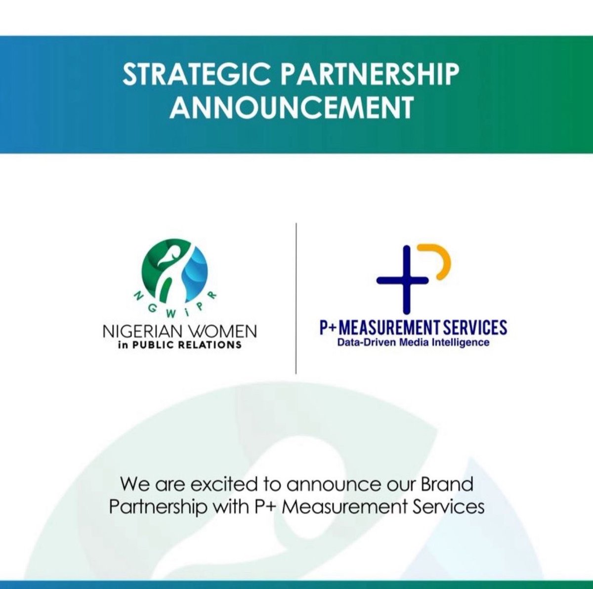 philipodiakose's tweet photo. In the light of driving #PRmeasurement and #MediaIntelligence conversation in the #PublicRelations industry in Nigeria, we are excited to announce our partnership with @NGWomeninPR led by @Tolucomms 

We are confident of the mutual value this would bring to both organization. https://t.co/kav1QihVoe