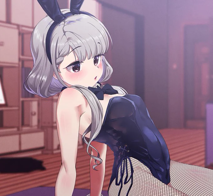 久々の凪っパイです(。・ω・。)うさぎさんになっていただきましたッ 