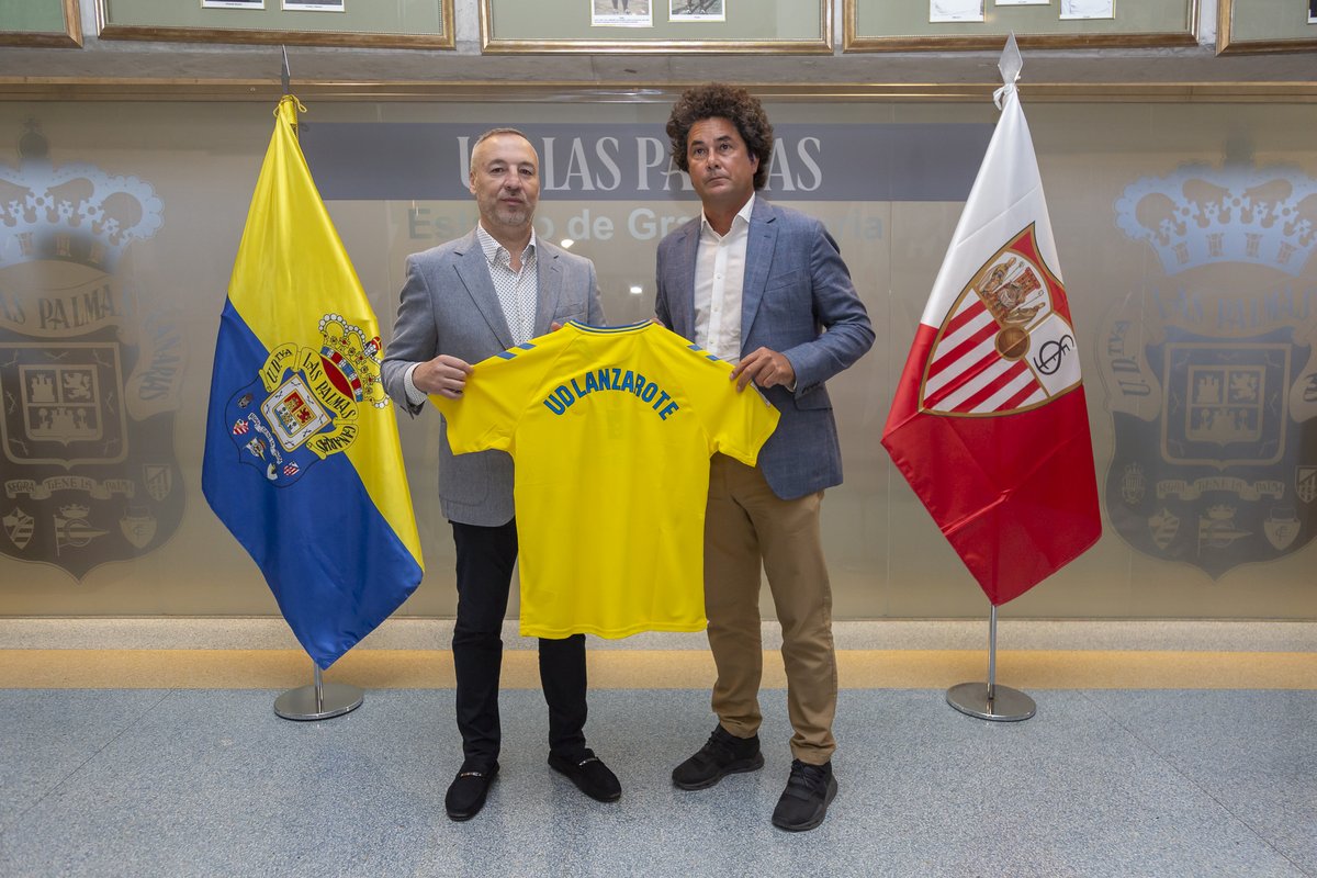 La UD Lanzarote, nuevo club convenido 💛💙 🔛 bit.ly/3xFXqsz #PromociónDeLaPrácticaDeportiva