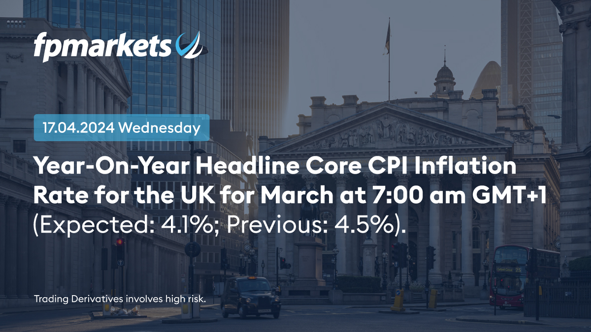 Today’s key #macro themes are #CPI #inflation data from the #UK and the #euroarea. The former will claim most of the #calendar’s limelight and is expected to show further #disinflation.

#FPMarkets
