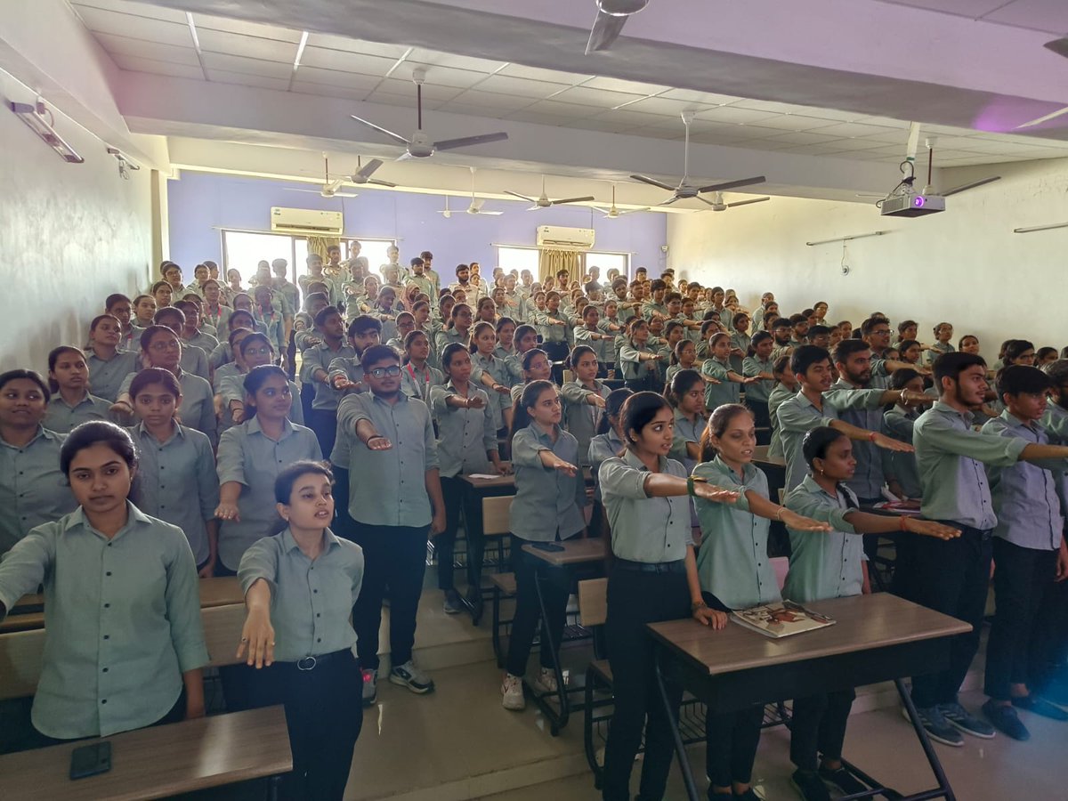 Camp at Campus @ Shrimad Rajchandra Collage Of Physiotherapy Ta. Mahuva Dist. Surat (Sveep Activity)