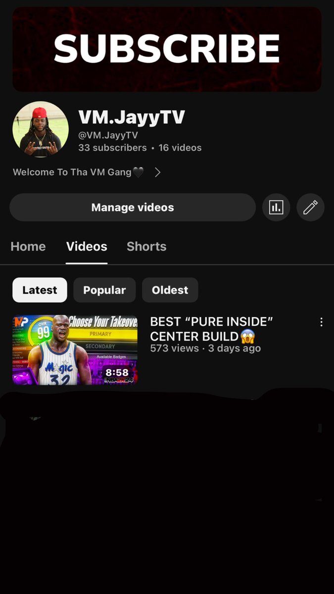 Woke Up To This‼️. number going up can’t get comfortable now! This is where we 🔐 lock in and take off‼️🖤 I appreciate my VM FAMILY on YT & Twitch!! keep running on the video & subscribe if your knew!! #NextBigThing #2k24 @Ronnie2K @Twitch @YouTubeGaming @NBA2KLeague