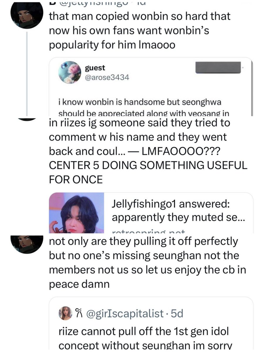 ‼️REPORT AND BLOCK‼️

- hating and spreading misinformation abt 🫧.
- dragging 🎸 in fanwars.

🔗 x.com/jellyfishingo 

- hate > hateful references
- abuse and harassment > targeted harassment OR insults

⚠️ DO NOT ENGAGE ⚠️