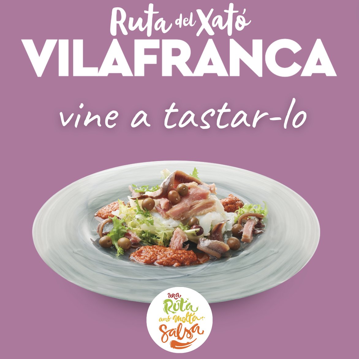 El xató 🥗 🍷 un plat lleuger i alhora, intens, refrescant i molt saborós. Vine a tastar un dels millors xatons de Vilafranca del Penedès, a un dels restaurants acreditats per la Ruta del Xató. 🍴rutadelxato.com/poblacio/vilaf…