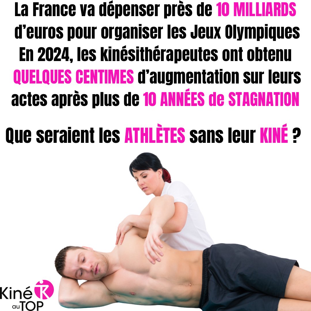 Kiné au TOP tweet media