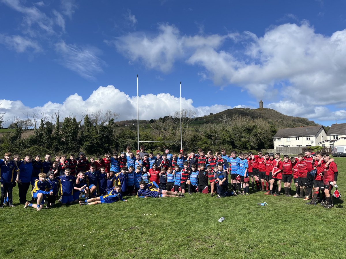 PE_BASFC's tweet photo. BASFC Rugby 🏉  Great day for our year 8 rugby boys! 🏆🥇 Thanks to ⁦@ArdsRugbyClub⁩ and Matthew Wallace for arranging!  ⁦@Bangor_Academy⁩ https://t.co/Wo6oCYNeMD