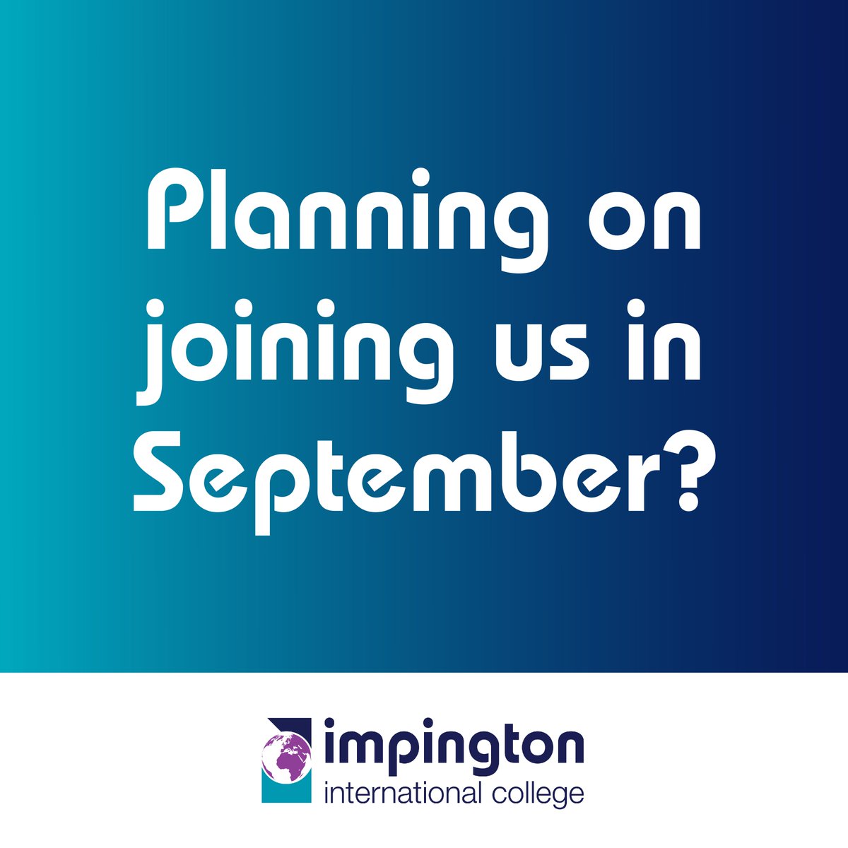 Are you planning on joining us in September? We have a dedicated page on our website giving you an idea of what life with us could be like, from the College day to extra-curricular activities: impingtoninternational.org.uk/student-life/#… #StudentLife #WeAreImpington