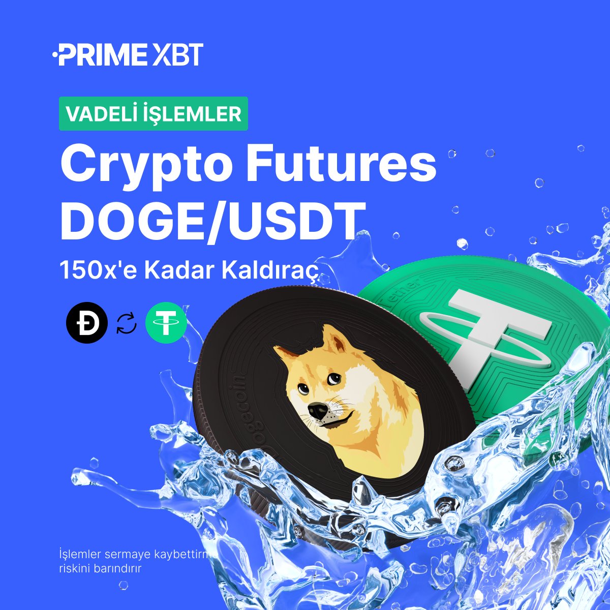 🐶 #DOGE'nin büyüme potansiyeline katılın. 150x'e kadar kaldıraçla Vadeli $DOGE/USDT İşlemleri yapın ve kripto dünyasını kasıp kavuran #meme kültürünün bir parçası olun. 🌟 Bugün işlem yapın: u.primexbt-tr.pro/3IfLJuI #PrimeXBT #MemeToken