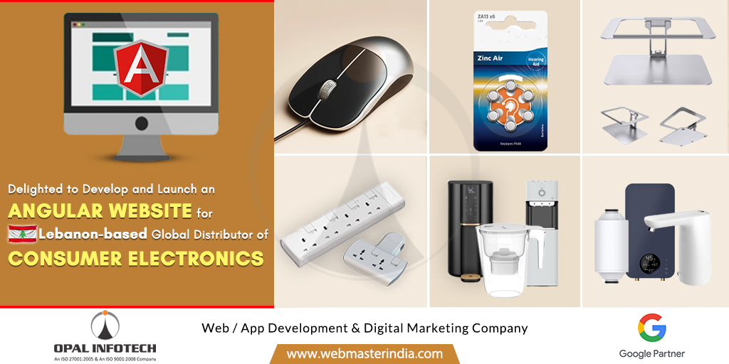 Opal_Infotech's tweet image. Opal Infotech is thrilled to announce the launch of a new Angular website developed for a leading Lebanon-based global distributor of consumer electronics.
Visit webmasterindia.com/web-developmen…
#OpalInfotech #Angular #AngularWebDevelopment