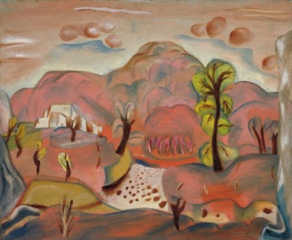 ahistoryinart's tweet image. 'Spring in the Ravine.' Frances Hodgkins was born in New Zealand and studied at the Dunedin Art School before moving to Europe in 1901. She taught in Paris and settled in England in 1914. She was a member of the Seven and Five group from 1929 and exhibited alongside Ben