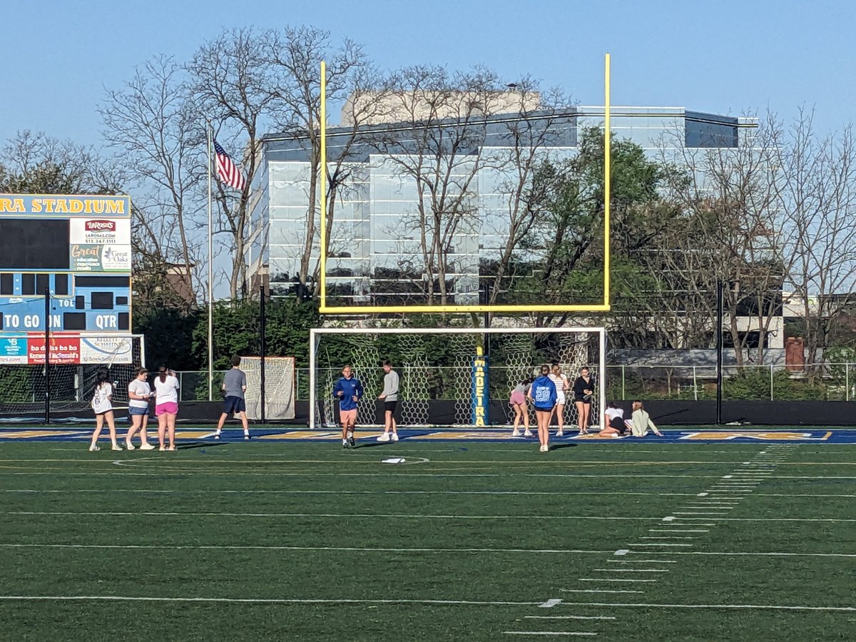 MrWagnerMHS's tweet photo. Honors Alg 2 had some fun outside yesterday using #trigonometry to find the heights of objects.
@ChrisStew17.  I am a little concerned with the range of the your field goal posts #gomadeira
@MadeiraHSPrin
@g_bloomstrom https://t.co/wopDbpHUGf