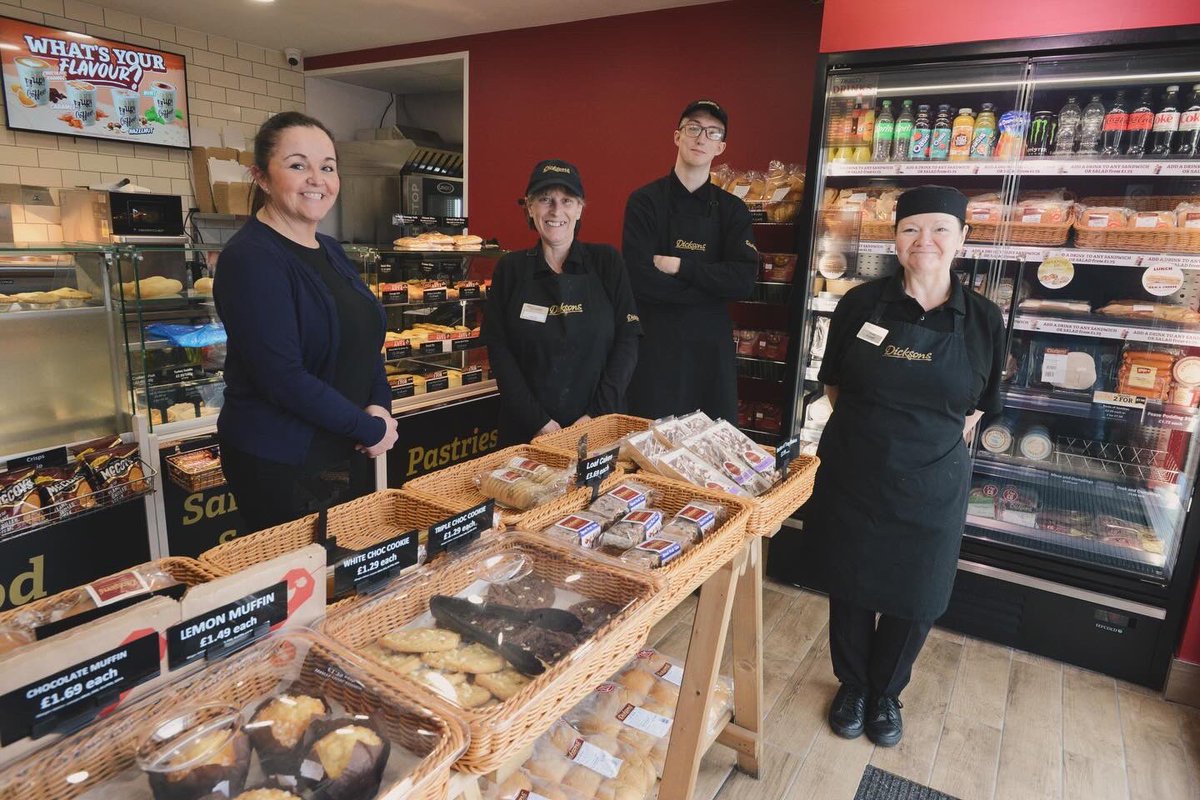 Today we officially opened shop #32 in #hedworth.

We’ve been overwhelmed by the support and welcome in the community during our first week of opening. 

Thank you to Tony Monks of #johnsonland shopfitters for delivery a great looking shop ! 

#newshop #dicksons #familybusiness