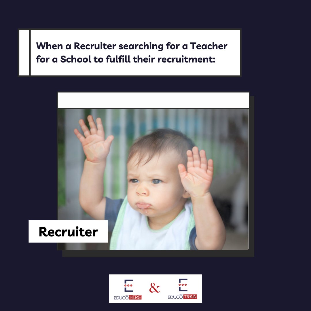 Juggling the recruiter life from organization, school, and candidate perspectives is all about balancing priorities and making meaningful connections.                                                               

#RecruiterLife #HRProfessionals #educohire #educotrain #JobSearch