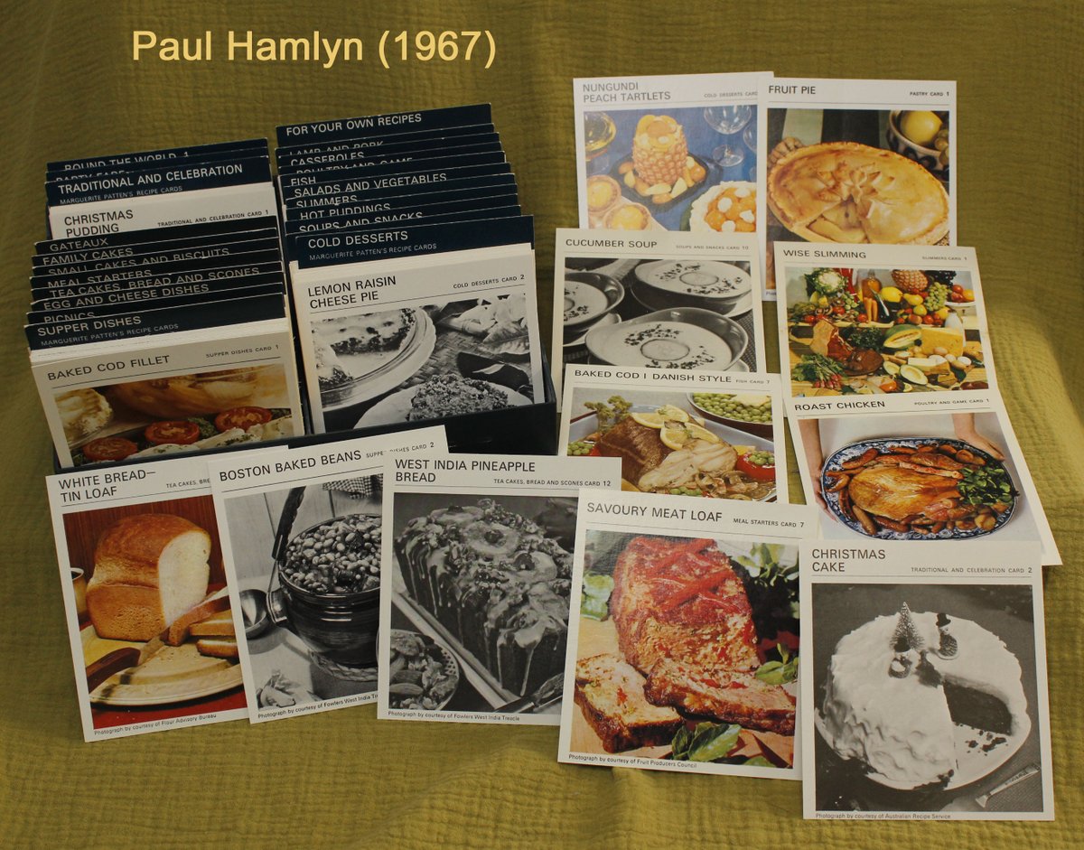 Tread_Softly_2's tweet photo. Vintage Cookery Cards - Robert Carrier, Paul Hamlyn, Delicious Meals Made Easy.
https://t.co/QprjOMzDyS

#VintageCollectibles #cooking #recipes #vintagelove #foodlovers https://t.co/Hr8jHBHHBP